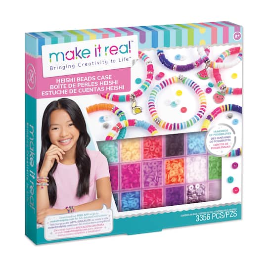 6 Pack: Make It Real™ Heishi Bead Case